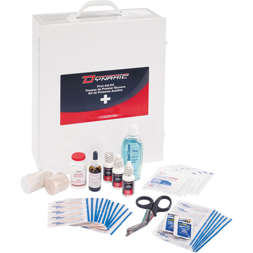 Dynamic General-Purpose Industrial First Aid Kit, Class 1 Medical Device, Metal B MAS Chibougamau