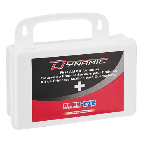Dynamic Emergency Burn First Aid Kit, 10-unit Plastic Box, Class 2 MAS Chibougamau
