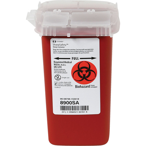 Contenant phl&eacute;botomie Sharps Dynamic, Capacit&eacute; de 1 L MAS Chibougamau