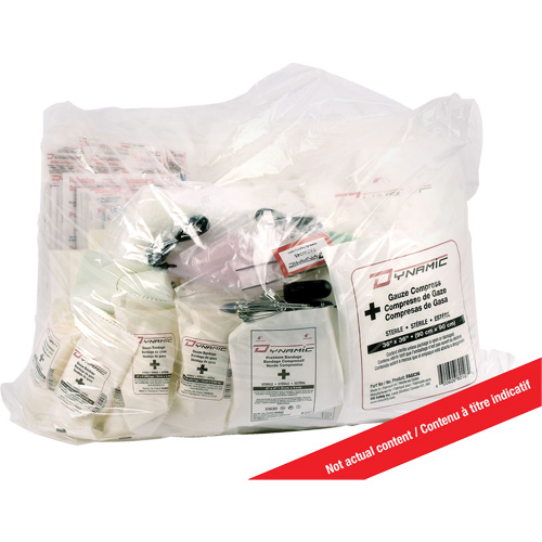 Recharge pour trousse de premiers soins industrielle pour usage g&eacute;n&eacute;ral Dynamic, Classe 2 MAS Chibougamau