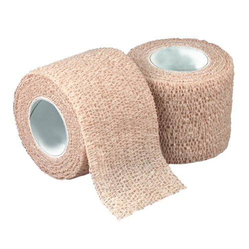 Dukal Bandage, Cut to Size L x 1" W, Class 1, Self-Adherent MAS Chibougamau