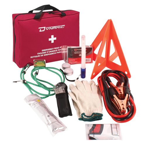 Trousse de premiers soins pour urgence routi&egrave;re Dynamic, Dispositif m&eacute;dical Classe 1, Sac en nylon MAS Chibougamau