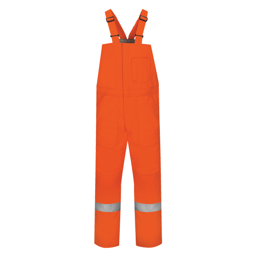 Excel FR&reg; Comfortouch&reg; Deluxe Bib Overalls, Small, Orange MAS Chibougamau