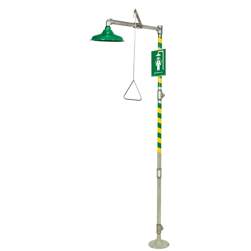 Floor Mount Drench Shower, Pedestal MAS Chibougamau