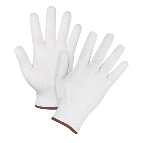 Seamless String Knit Gloves, Polyester, 15 Gauge, Men's MAS Chibougamau