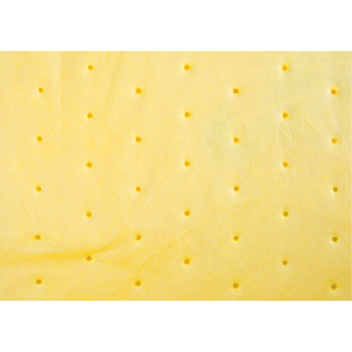 Rouleaux d'avertissement de premi&egrave;re qualit&eacute; - absorbants haute visibilit&eacute;, Lourd, 150' lo x 30" la, Absorption 57 gal. MAS Chibougamau