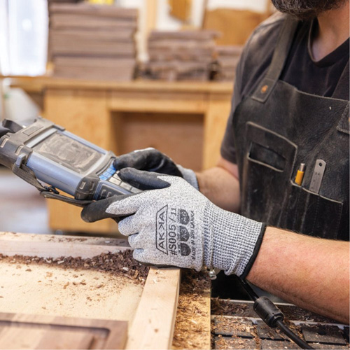Cut Resistant Glove, Size Small/7, 10 Gauge, Foam Nitrile Coated, Dyneema&reg; Shell, ASTM ANSI Level A3/EN 388 Level C MAS Chibougamau