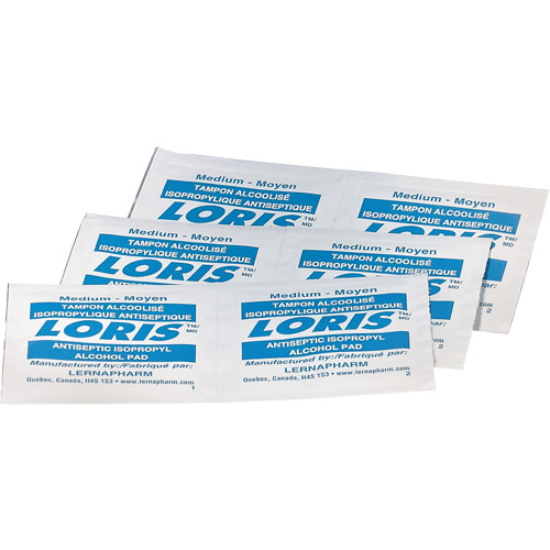 Lingettes alcoolis&eacute;es Dynamic, Serviette, Antiseptique MAS Chibougamau