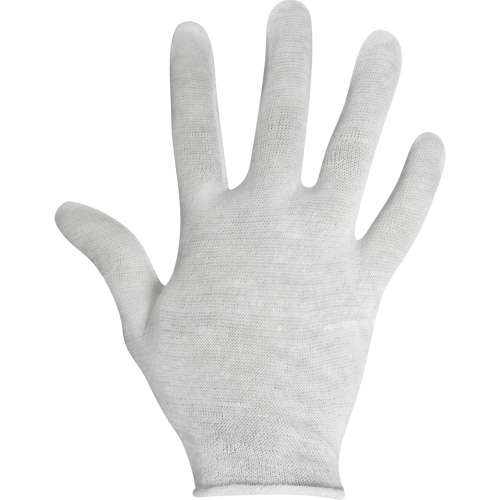 Gants d'inspection, Coton, Poignet Non ourl&eacute;, T-Grand MAS Chibougamau