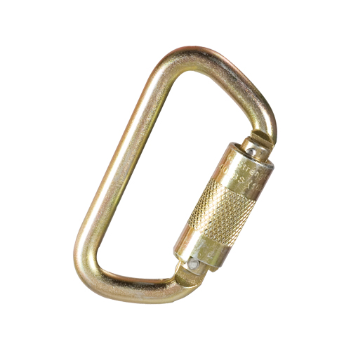 Carabiner, Steel, 5000 lbs Capacity MAS Chibougamau