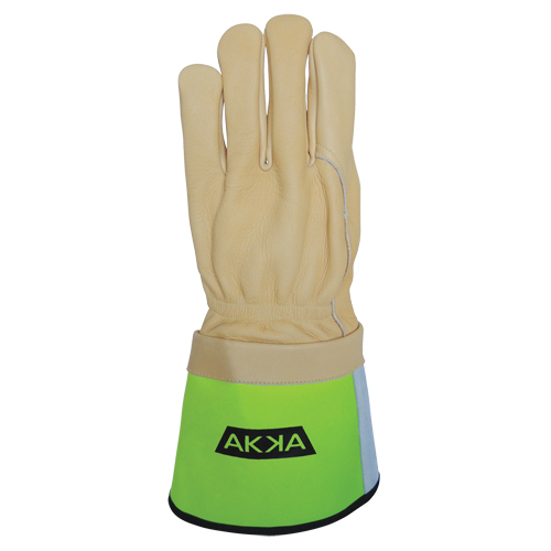 Lineman's Gloves, Small, Grain Cowhide Palm MAS Chibougamau