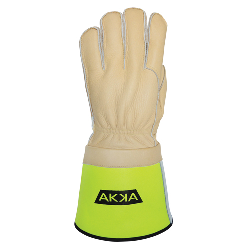 Lineman's Gloves, Small, Grain Cowhide Palm MAS Chibougamau