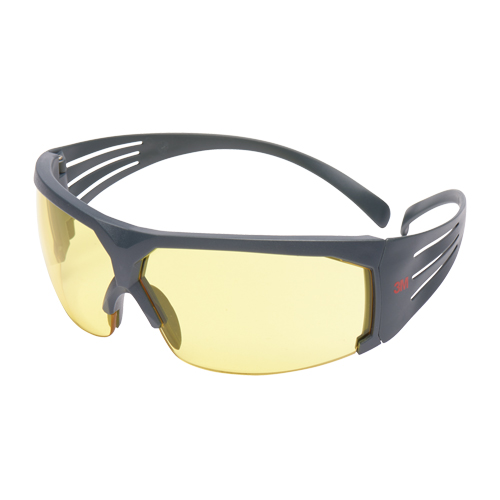 SecureFit 600 Series Safety Glasses, Amber Lens, Anti-Fog, ANSI Z87+/Meets/Exceeds CSA Z94.3 MAS Chibougamau