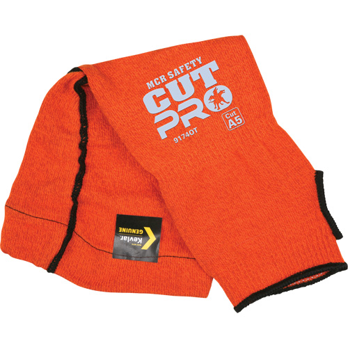 Manches Memphis, Kevlar, 14", ASTM ANSI niveau A5, Orange MAS Chibougamau