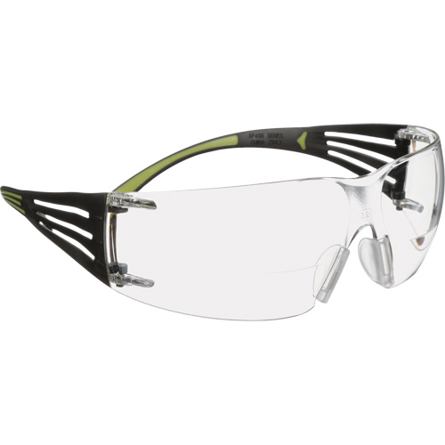 Lunettes de s&eacute;curit&eacute; de s&eacute;rie 400 SecureFit avec verres de lecture, Antibu&eacute;e, Transparent, Dioptrie 1,5 MAS Chibougamau