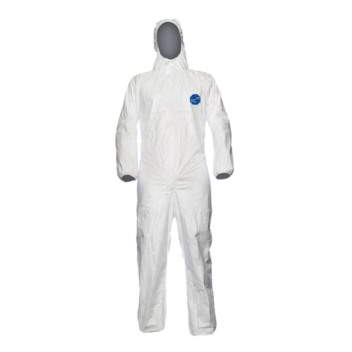 Coveralls, 5X-Large, White, Tyvek&reg; 500 MAS Chibougamau
