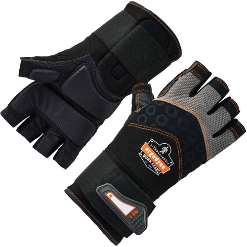 ProFlex&reg; 910 Impact Glove, Small, Synthetic Palm, Hook & Loop Cuff MAS Chibougamau