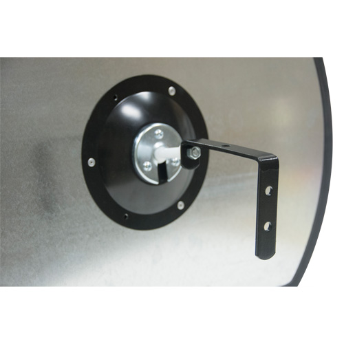 Roundtangular Convex Mirror with Bracket, 24" H x 36" W, Indoor/Outdoor MAS Chibougamau