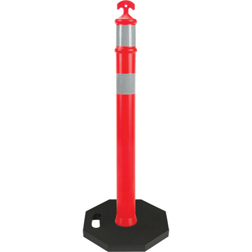 High-Visibility Delineator Post, 42" H, Orange MAS Chibougamau