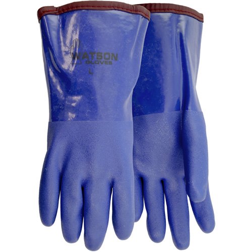 Gants r&eacute;sistant au givre, Taille T-Grand, 12" lo, PVC, Doublure en Molleton/Acrylique, Gant de calibre hiver MAS Chibougamau