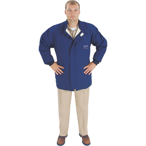 Veste de protection contre l'arc &eacute;lectrique, Moyen, Bleu, 40 cal/cm² MAS Chibougamau