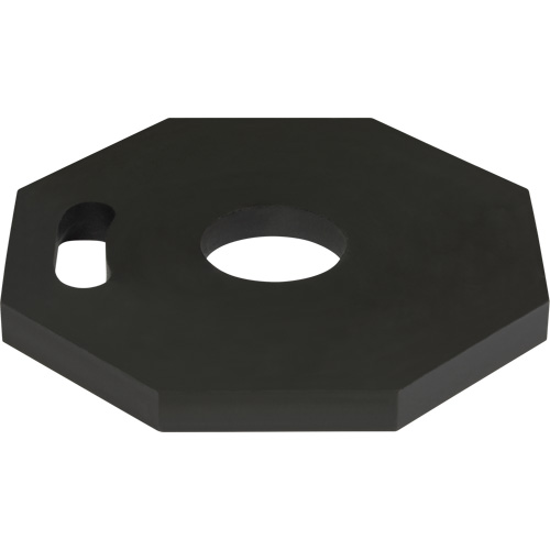 Base en caoutchouc pour poteaux d&eacute;lin&eacute;ateurs de qualit&eacute; sup&eacute;rieure, 12 lb MAS Chibougamau