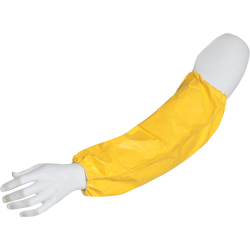 Disposable Sleeves, 18" long, Tychem&reg; 2000, Yellow MAS Chibougamau