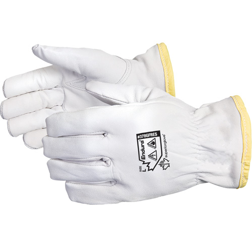 Gants de conducteur antistatiques et ignifuges Endura, Petit, Paume en Cuir fleur de ch&egrave;vre, Rhovyl MAS Chibougamau