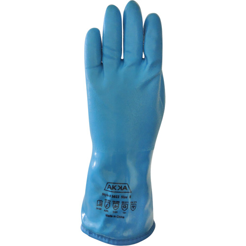 S022 Chemical-Resistant Gloves, Size 8, 11.8" L, PVC, Acrylic Inner Lining, Winter Weight MAS Chibougamau