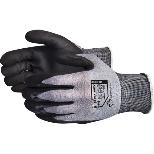 Dexterity&reg; Gloves, 6, Nitrile Coating, 13 Gauge, Nylon Shell MAS Chibougamau