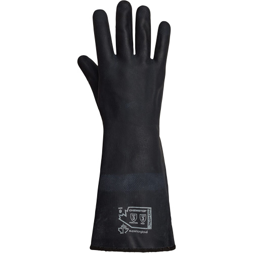 Gants &agrave; usage intensif r&eacute;sistants &agrave; la chaleur & aux produits chimique SolvStop, N&eacute;opr&egrave;ne, 8, Prot&egrave;ge jusqu'&agrave; 392° F (200° C) MAS Chibougamau