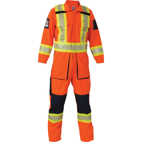 Ripstop Coveralls, Medium (Tall), High Visibility Orange MAS Chibougamau