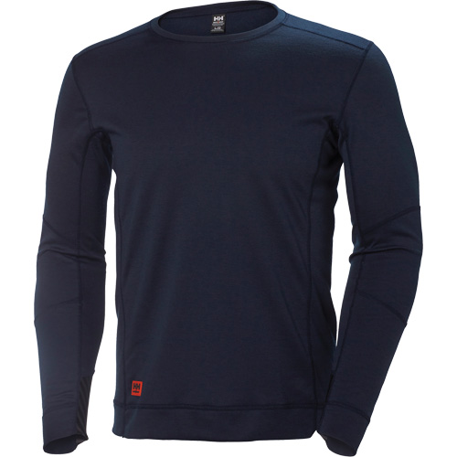 Lifa&reg; Max Moisture-Wicking Crewneck Undershirt, Men's, X-Small, Navy Blue MAS Chibougamau
