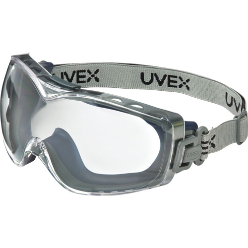 Uvex HydroShield&reg; Stealth&reg; OTG Safety Goggles, Clear Lens, Anti-Fog/Anti-Scratch, Indirect Vent MAS Chibougamau