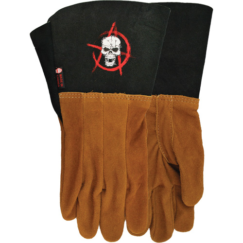 263AW What The Buck Welding Gloves, Split Deerskin, Size 7 MAS Chibougamau