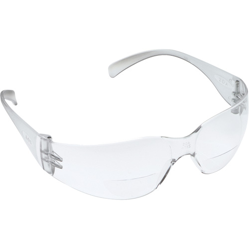 Lunettes de s&eacute;curit&eacute; Virtua avec verres de lecture, Antibu&eacute;e, Transparent, Dioptrie 2,5 MAS Chibougamau