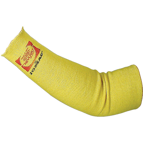 Manchons tubulaire 1 &eacute;paisseur, Kevlar, 10", ANSI niveau 3/ASTM F-1790, Jaune MAS Chibougamau