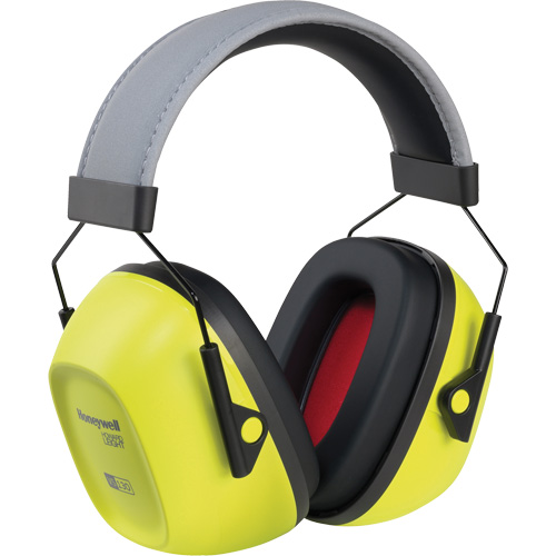 Howard Leight VS130HV  VeriShield High Level High Visibility Earmuffs, Headband, 30 NRR dB MAS Chibougamau