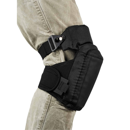 ProFlex&reg; 450 Comfort Hinged Soft Cap Knee Pads, Buckle Style, Rubber Caps, Foam/Gel Pads MAS Chibougamau