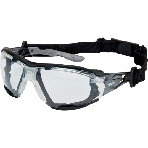 Z2900 Series Safety Glasses with Foam Gasket, Clear Lens, Anti-Fog, ANSI Z87+/Meets/Exceeds CSA Z94.3 MAS Chibougamau