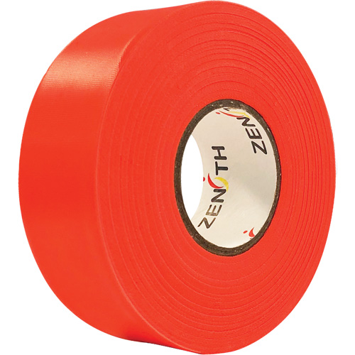 Flagging Tape, 1.1875" W x 164' L, Fluorescent Orange MAS Chibougamau