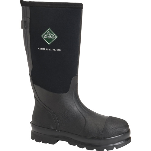 Men's Chore Classic Mid-Calf Boots, Rubber, Steel Toe, Size 5 MAS Chibougamau