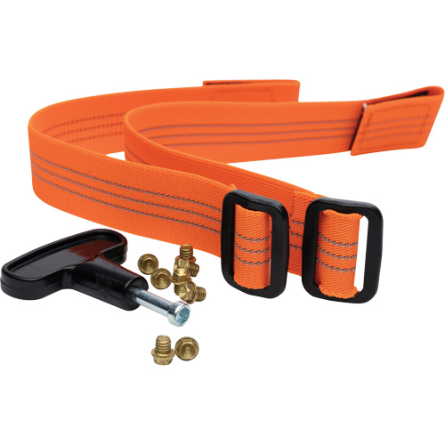 Replacement Brass Cleats & Straps for Midcleat Ice Cleats MAS Chibougamau