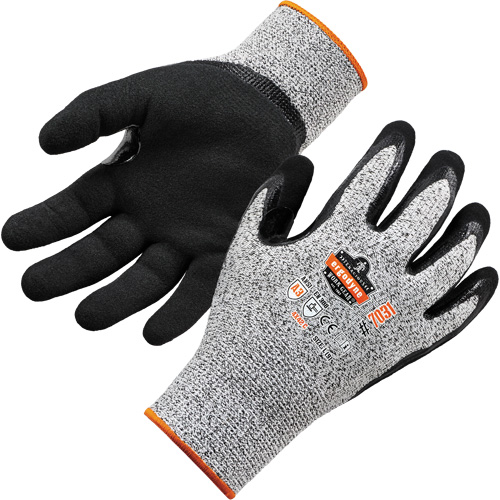ProFlex&reg; Extra-Strength Cut Resistant Gloves, Size Small, 13 Gauge, Nitrile Coated, HPPE Shell, ASTM ANSI Level A3 MAS Chibougamau