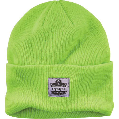 Bonnet en tricot c&ocirc;tel&eacute; N-Ferno, Taille unique, Vert lime haute visibilit&eacute; MAS Chibougamau