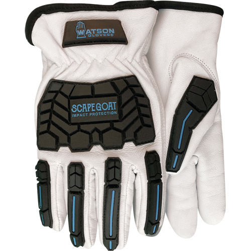 Scape Goat Insulated Impact Gloves, Small, Goatskin Palm, Slip-On Cuff MAS Chibougamau
