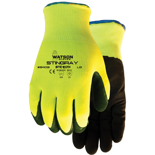 Stealth Stingray Insulated Gloves, X-Large, Nitrile Coating, 13 Gauge, Polyester Shell MAS Chibougamau