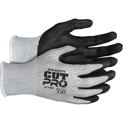 Safety Cut Pro Cut Resistant Gloves, Size 3X-Large, 13 Gauge, Bi-Polymer Coated, HPPE Shell, ASTM ANSI Level A7 MAS Chibougamau