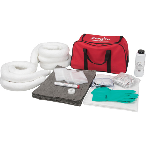 Trousse de lutte contre les d&eacute;versements de premi&egrave;re qualit&eacute;, Universel, Sac, Absorbance de 10 gal. US MAS Chibougamau