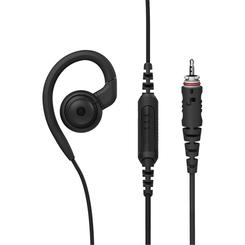CLPe Series Standard Inline PTT Earpiece Short Cord MAS Chibougamau